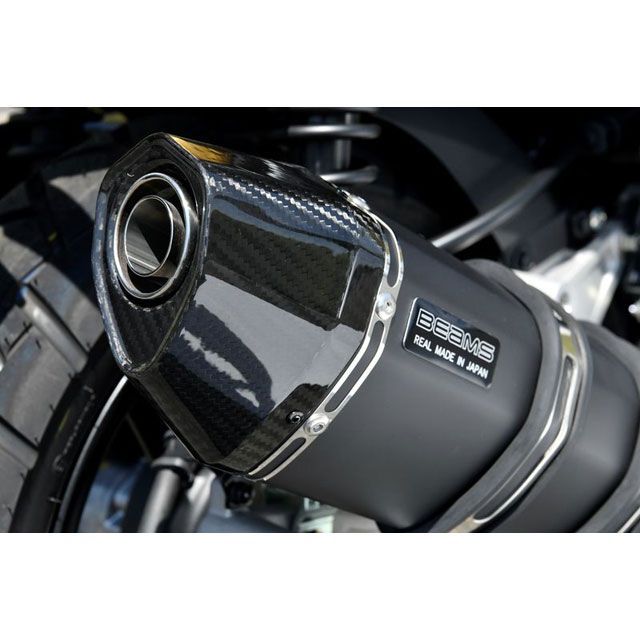 ビームス ADV160 CORSA-EVO2 MBK（マットブラック）サイレンサー 政府