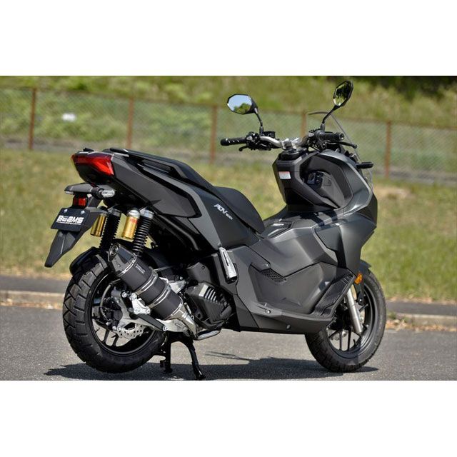 ビームス ADV160 CORSA-EVO2 MBK（マットブラック）サイレンサー 政府
