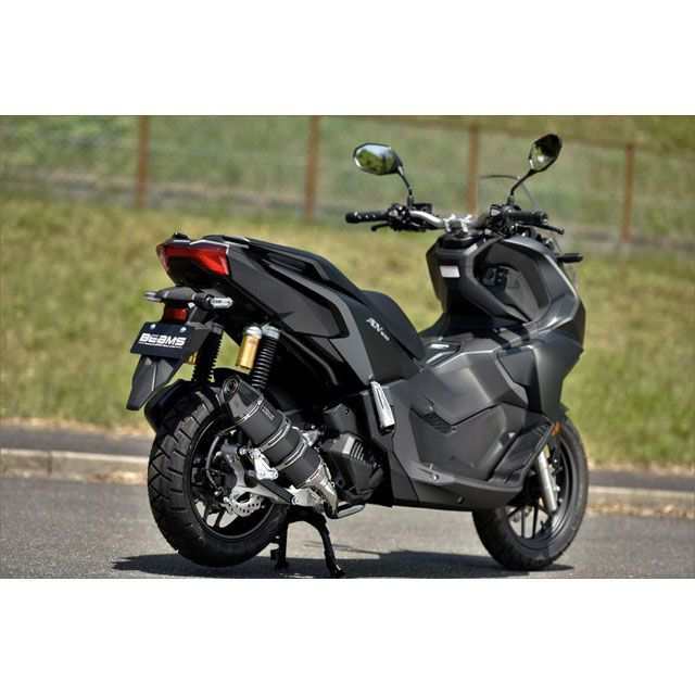 ビームス ADV160 CORSA-EVO2 MBK（マットブラック）サイレンサー