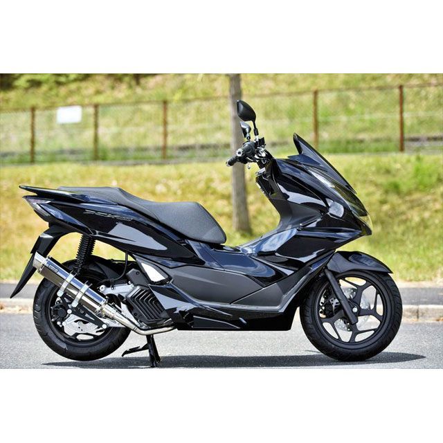 ビームス PCX160 R-EVO2 SMB（スーパーメタルブラック）サイレンサー