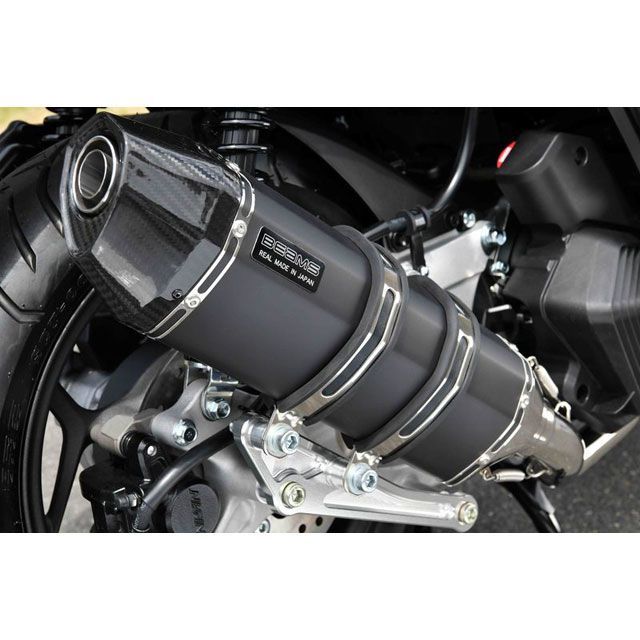 ビームス PCX125 CORSA-EVO2 MBK（マットブラック）サイレンサー 政府認証 BEAMS バイク