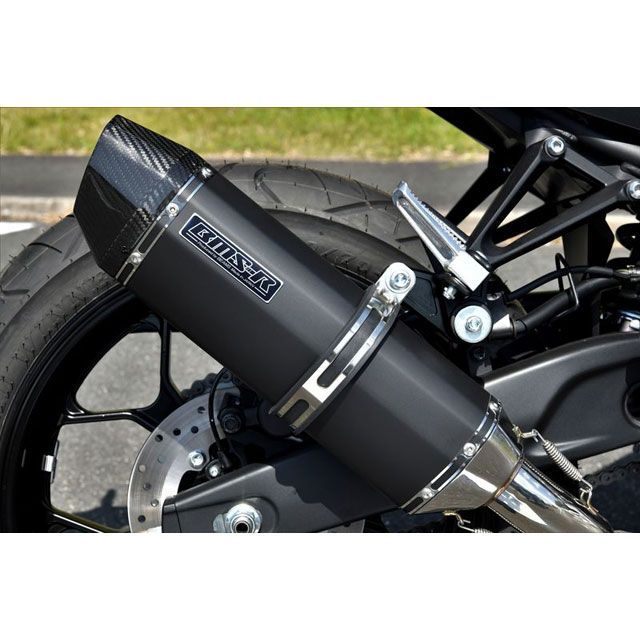 BMS YZF R-3 CORSA-EVO2 スリップオン MBK（マットブラック