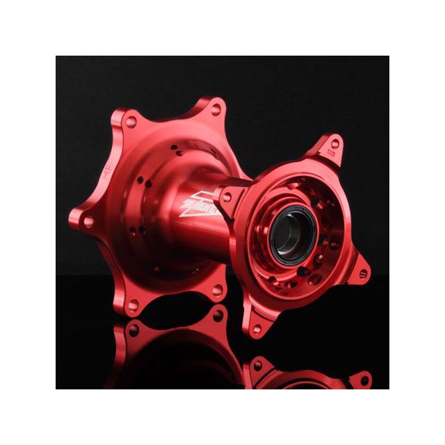 Zウィール アステライトハブ リヤ（レッド） Z-WHEEL バイク