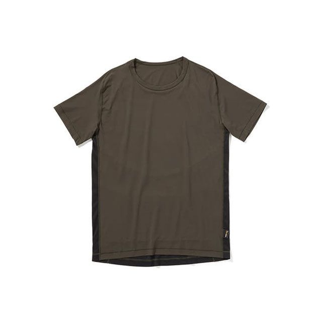 ナリフリ（自転車） narifuri×WACOAL MEN ラグランスリーブシャツ（060 カーキ） サイズ L narifuri 自転車の通販は