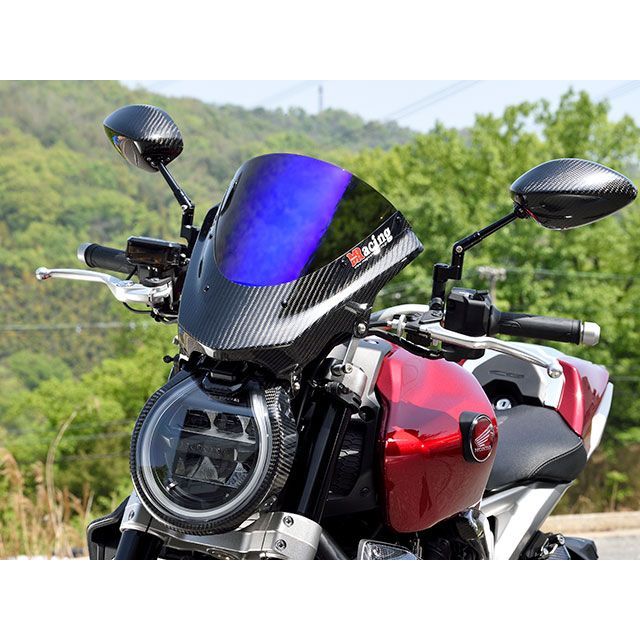 マジカルレーシング CB1000R バイザースクリーン 材質 綾織カーボン製