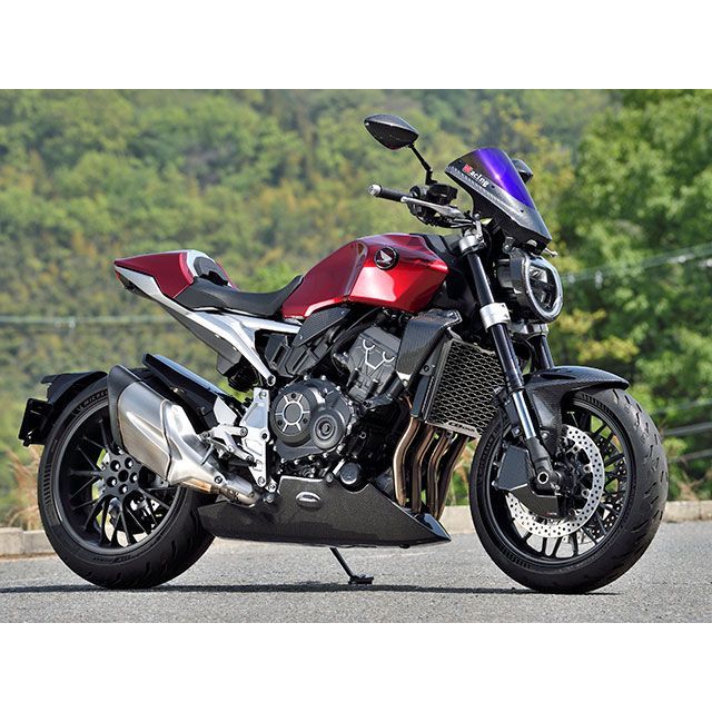マジカルレーシング CB1000R バイザースクリーン 材質 綾織カーボン製