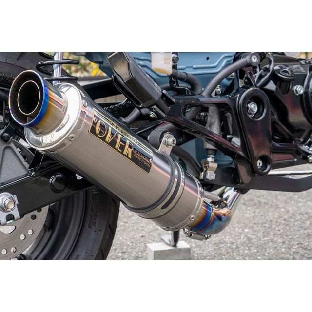 オーバーレーシング DAX125 GP-PERFORMANCE フルチタン OVER RACINGの