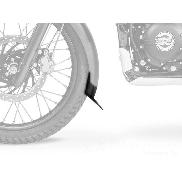 パイツマイヤー Himalayan フロントエクステンドフェンダー MattBlack Peitzmeier バイクの通販は
