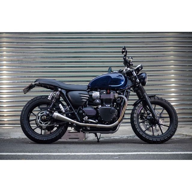 モートーン スプロケットカバー リブ（ブラック/ポリッシュ） Motone