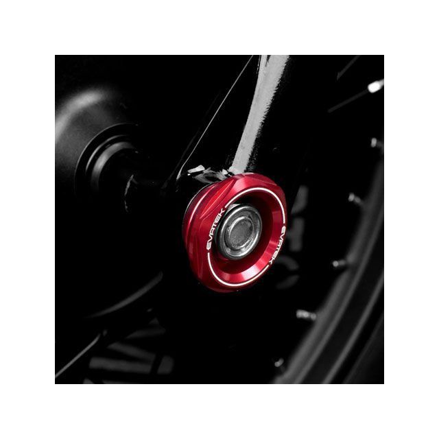 エヴァテック CT125 アルミアクスルカップ 2個セット For 12mmシャフト カラー ガンメタ EVATEK バイクの通販は