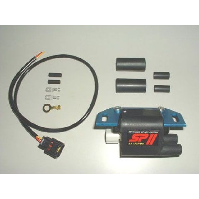 ASウオタニ 汎用 SPIIハイパワーコイル(プラグコードコネクタ・1次コネクタ付) 2P AS UOTANI バイクの通販は