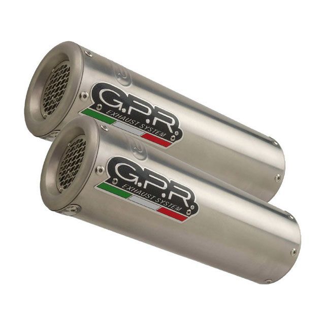 ジーピーアール Z 1000 Original For Kawasaki Z 1000 2007/09 Pair Homologated スリッポン…