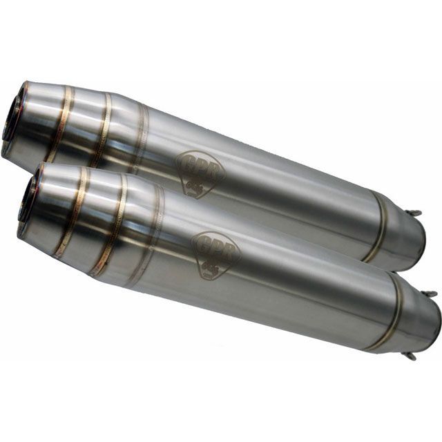 ジーピーアール Exhaust System Kawasaki Kz 550 A3 1989/1993 Double