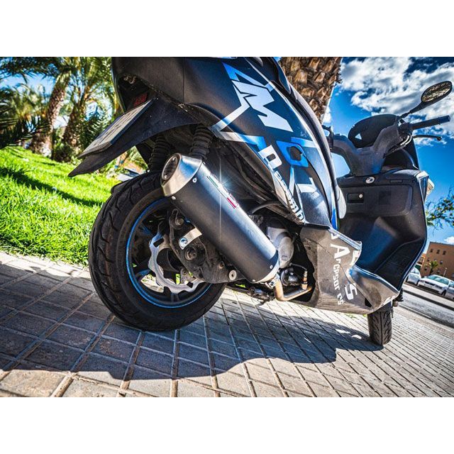 ジーピーアール Exhaust System Kymco Downtown 350 2018/20 e4 Racing full system Ev…