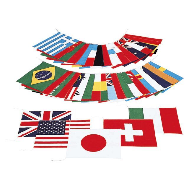 エバニュー 万国旗40 EVERNEW