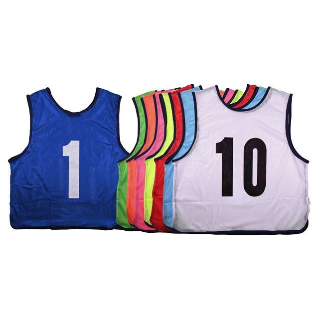 エバニュー メッシュビブス1-10（青） EVERNEW キャンプの通販は