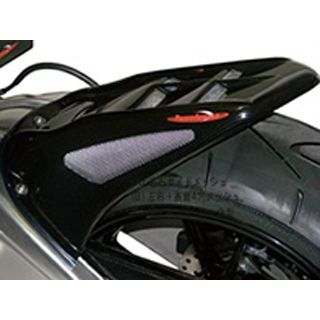 パワーブロンズ FZ-1/FAZER FZ-8/FAZER8 メッシュド・インナーフェンダー ブラック/シルバーM 左右＋表面4穴メッシュ Powe…_1