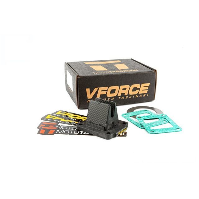 ステージ6 KX85 カーボンリードバルブ（V-FORCE3）Kawasaki KX85 STAGE6 バイクの通販は