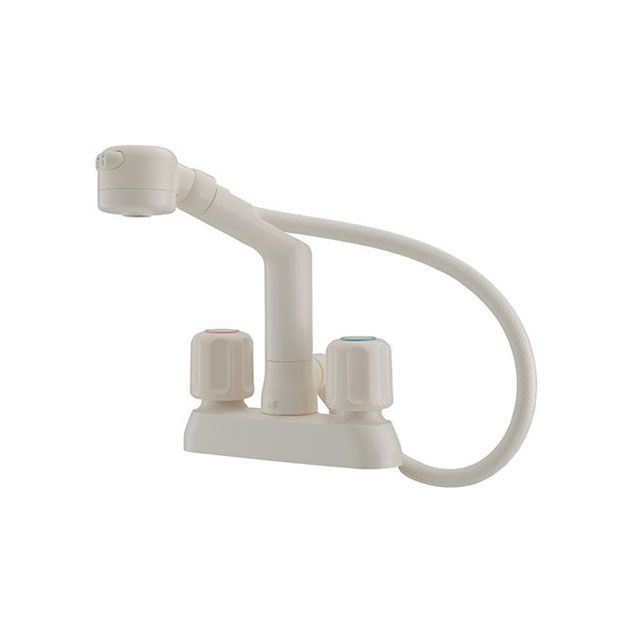 カクダイ 151-215 2ハンドル混合栓 シャワー付 kakudai 日用品の通販は