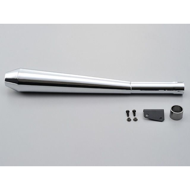 【専用商品】 デイトナ SR400 スリップオンメガホンタイプマフラー（3.5°UP） FI