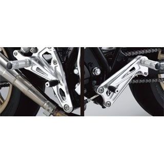 シフトアップ APE100 TypeD レーシングバックステップ（シルバー