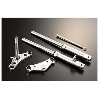 シフトアップ モンキー ナロー186mm ステムφ27mm フロントフォークキット（ノーマルドラムブレーキ仕様）：ノーマル折りたたみハンドルブラケッ…