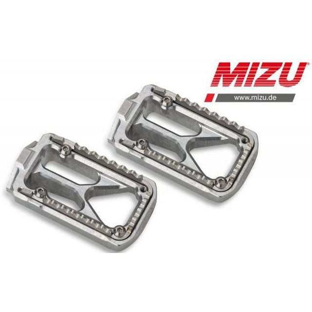 ミズ オフロードフットペグ シルバー/ブラック | 409TT3330025 MIZU バイクの通販は