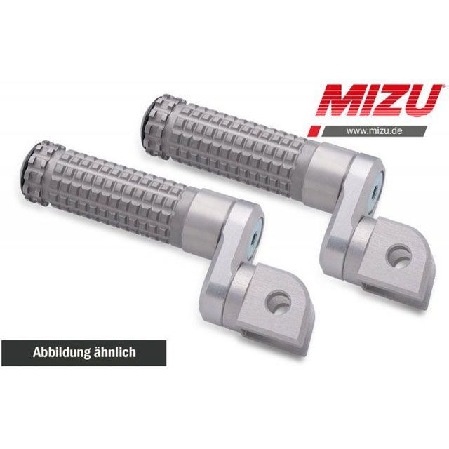 ミズ アジャスタブル レーシング フットペグ ABE認可品 シルバー/シルバー ｜ 409TT2210012 MIZU 19,912円