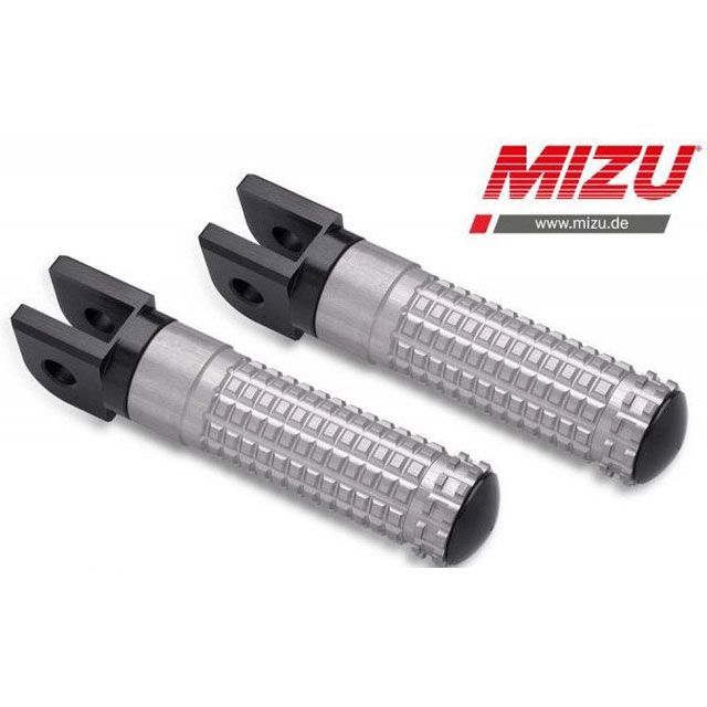 ミズ G 310 GS レーシングフットペグ ABE認可品 ブラック/シルバー ｜ 409ST1110031 MIZU
