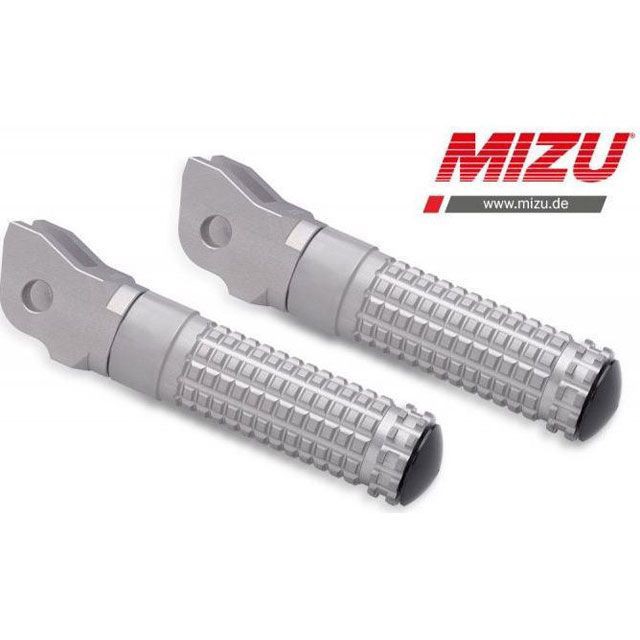 ミズ レーシングフットペグ ABE認可品 シルバー/シルバー | 409TT1110003 MIZU バイクの通販は