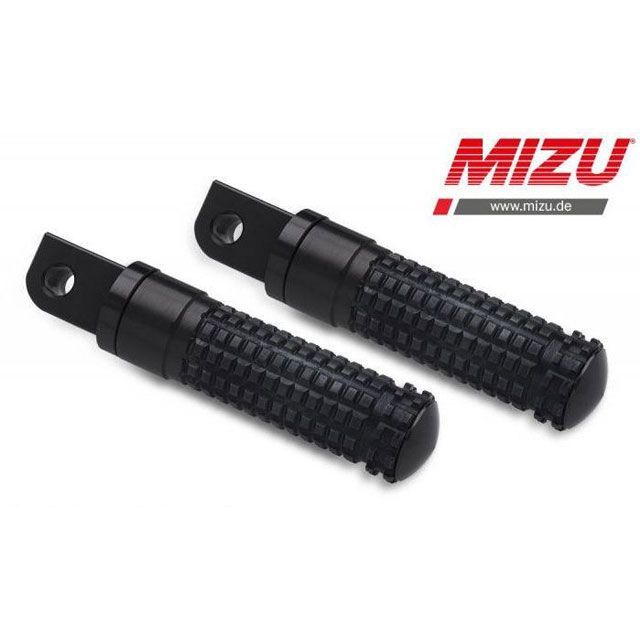 ミズ レーシング パッセンジャーフットペグ ABE認可品 ブラック