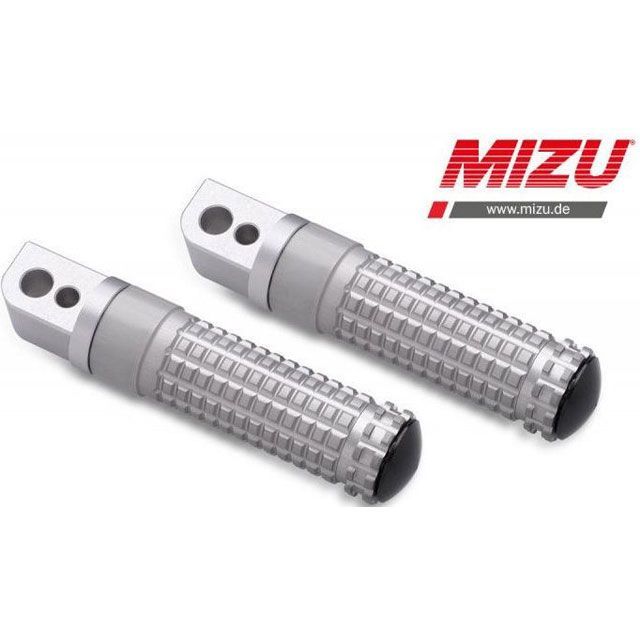 ミズ Scrambler 1100 Scrambler 800 レーシング パッセンジャーフットペグ ABE認可品 シルバー/シルバー ｜ 409T…