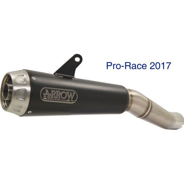 アロー Vitpilen 125 Svartpilen 125 Street Nichromプロレースサイレンサー、エンドキャップステンレス、ECE…