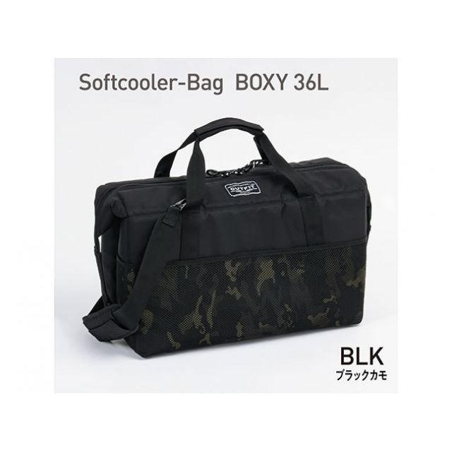 テントファクトリー ソフトクーラーバッグ ボクシー 36L（ブラックカモ） TENT FACTORY