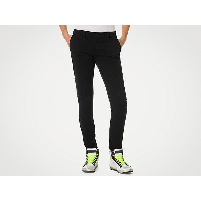 プロモジーンズ バイク用カーゴパンツ SANTIAGO LADY/サンティアゴ レディース（ブラック） サイズ 29 PROmo jeans_2
