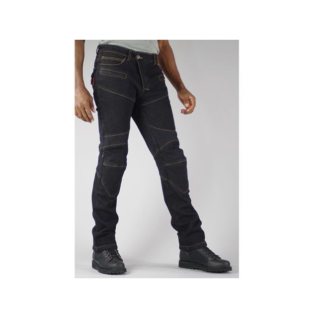 コミネ WJ-921S スーパーフィットウォームデニムジーンズ カラー：ブラック サイズ：WS/26 KOMINE バイクの通販は