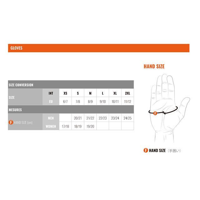 IXON グローブ HURRICANE（ネイビー） サイズ 2XL IXON バイクの通販は