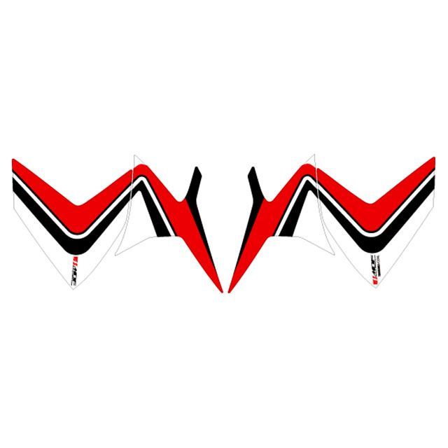 【メーカー直送】エムディーエフ ADV160 ADV160（2023〜）グラフィックキット アタッカーモデル（レッド） タイプ フロントサイドパーツ…の通販は 8,079円