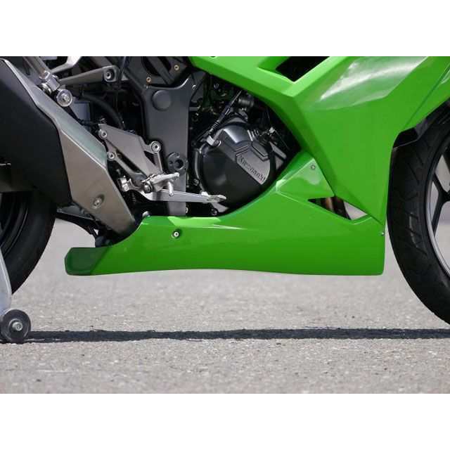 才谷屋ファクトリー Ninja250 アンダーカウル/ストリート 仕様 黒ゲル Saitaniya Factory バイク