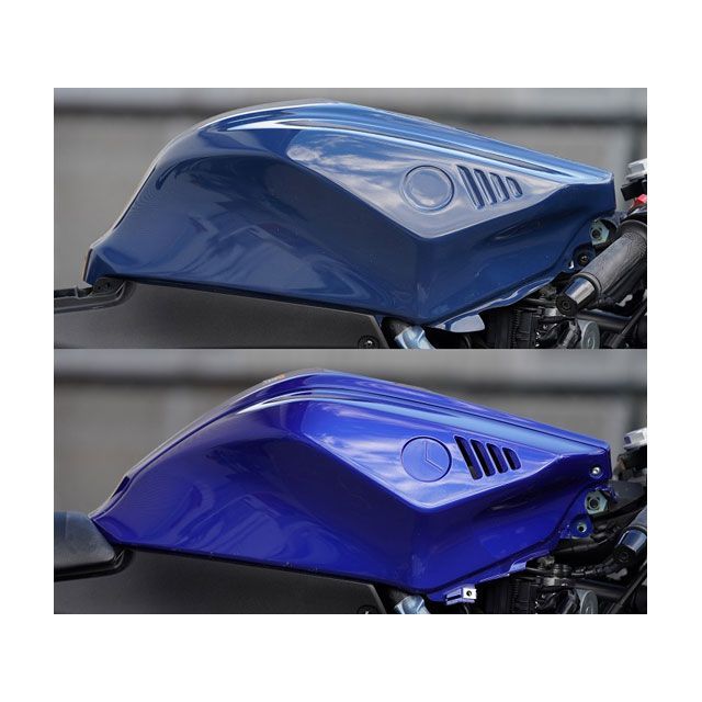 才谷屋ファクトリー YZF-R7 タンクカバー/ダクトカット無し 仕様 ディープブルーゲル Saitaniya Factory バイクの通販は