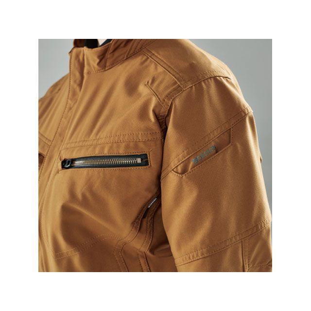 TSデザイン TSエコダブルライトクロスジャケット(カーキグリーン) サイズ M TS DESIGN バイク TSデザイン TSエコダブルライトクロスジャケット(カーキグリーン) サイズ M TS DESIGN バイク