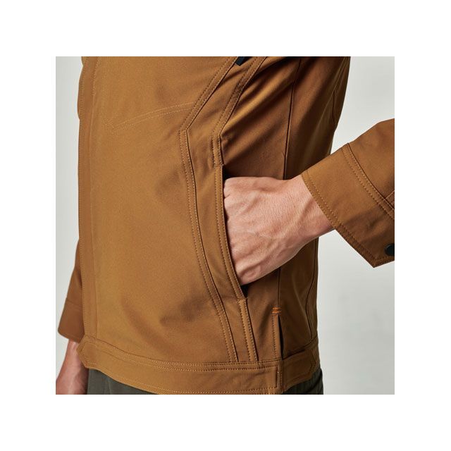 TSデザイン TSエコダブルライトクロスジャケット(カーキグリーン) サイズ M TS DESIGN バイク TSデザイン TSエコダブルライトクロスジャケット(カーキグリーン) サイズ M TS DESIGN バイク