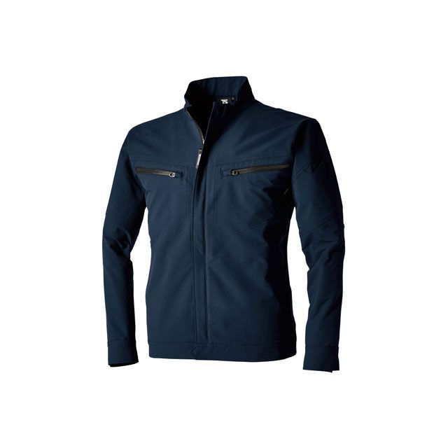 TSデザイン TS4Dエコダブルクロスジャケット（ネイビー） サイズ 6L TS DESIGN バイク 5,573円