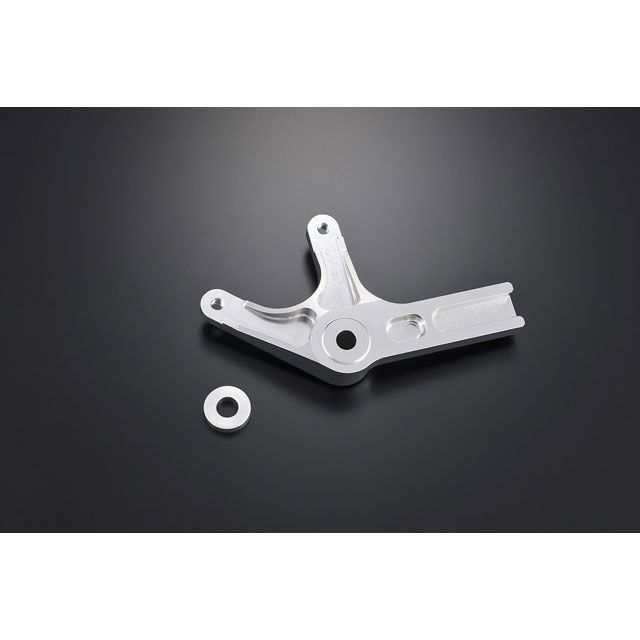 オーバーレーシング DAX125 Rキャリパーサポート ブレンボ2P（カニ） アップマウント（上側） シルバー OVER RACING