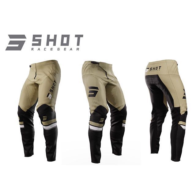 SHOT RACE GEAR パンツ HERITAGE（サンド） サイズ 30 SHOT RACE