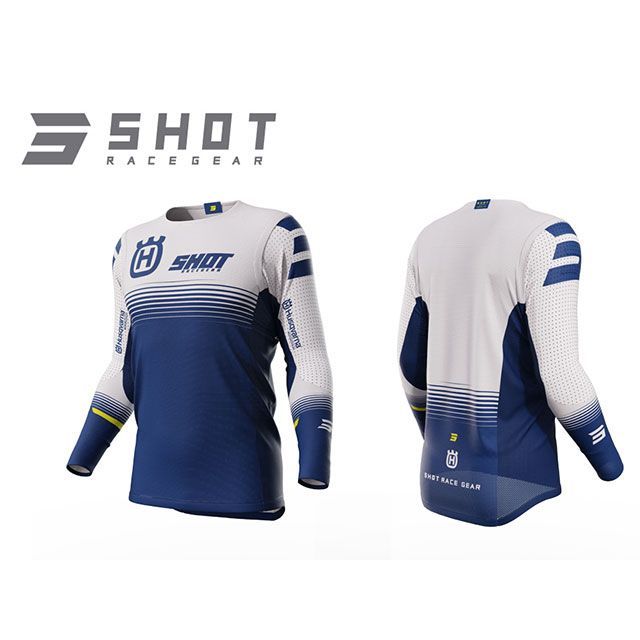 SHOT RACE GEAR ジャージ HUSQVARNA LIMITED EDITION（ブルー） サイズ XL SHOT RACE GEAR 9,787円