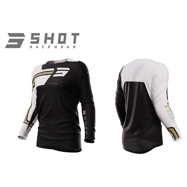 SHOT RACE GEAR ジャージ HERITAGE（サンド） サイズ：XL SHOT RACE GEAR バイクの通販は