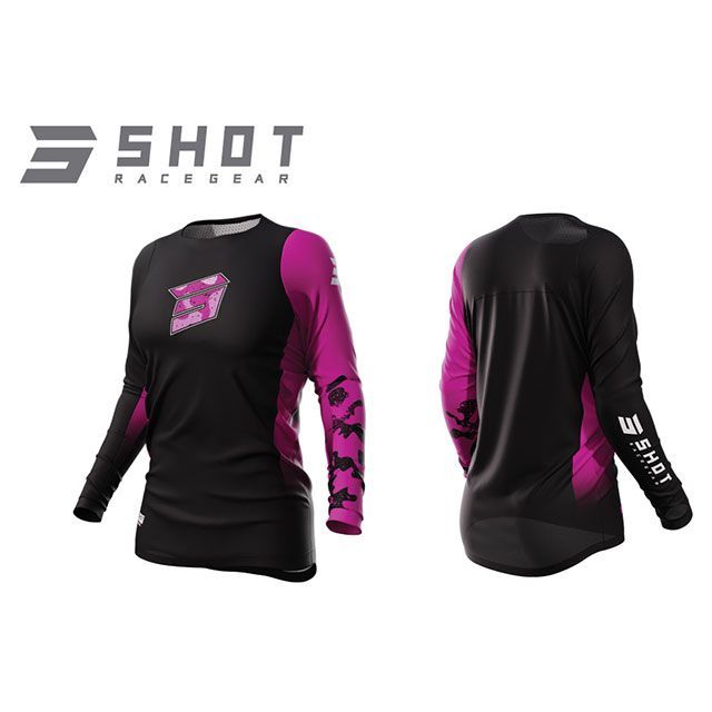 SHOT RACE GEAR ジャージ SHELLY 2.0（ピンク） サイズ L SHOT RACE GEAR