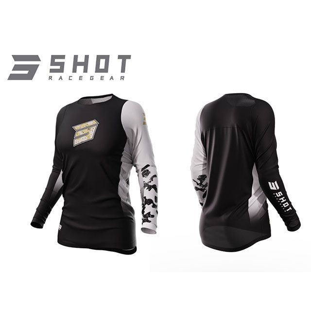 SHOT RACE GEAR ジャージ SHELLY 2.0 （サンド） サイズ S SHOT RACE GEAR バイク