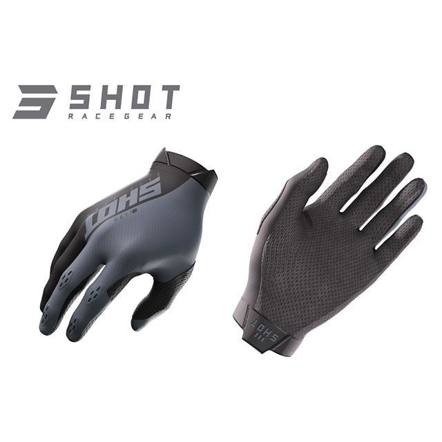 SHOT RACE GEAR グローブ LITE（ブラック） サイズ M SHOT RACE GEAR バイクの通販は 5,962円
